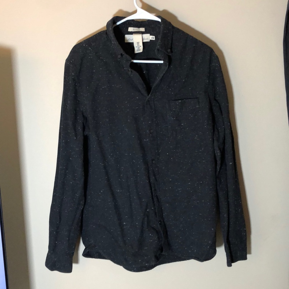 H&M Men’s Speckled Button Up